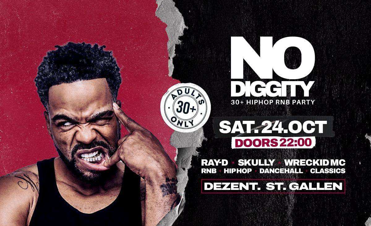 No Diggity - 30+ Hip Hop RnB Party